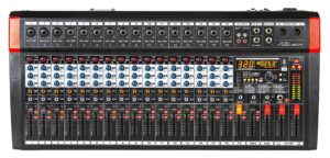 Audio2000'S AMX7375 16-Channel Audio Mixer